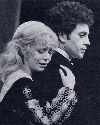 Michael Kitchen and Angharad Rees played the leading roles in John Osborne's adaptation of Oscar Wilde's 'The Picture of Dorian Gray', at London's Greenwich Theatre. (Photo by Stephen Moreton Prichard)